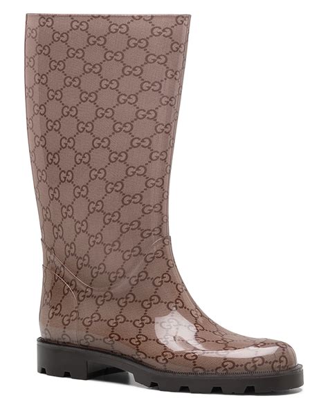 rain boots gucci